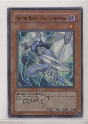2007 Yu-Gi-Oh! World Championship Tournament Destiny HERO - Disk Commander u3f-image