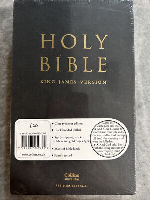 Holy Bible: King James Version (KJV, 2011) NEW / SEALED-image