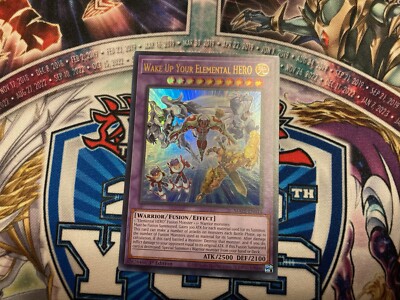 Wake Up Your Elemental HERO MAZE-EN014 1st Ultra Rare VLP Yugioh Card-image