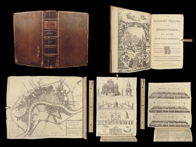 1749 Spanish Conquistadors Voyages MAPS 1ed Electricity Tobago Algiers PIRATES-image