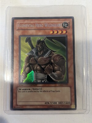 Elemental Hero Wildheart Limited Edition Yu Gi Oh GSE-EN001-image