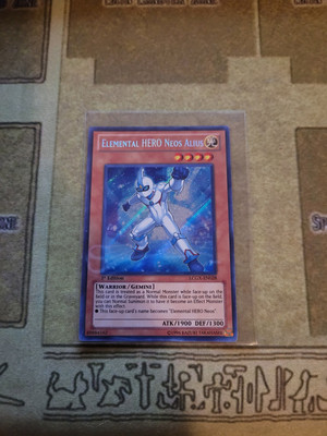 YUGIOH ELEMENTAL HERO NEOS ALIUS LCGX-EN028 SECRET 1ST ED VLP-image