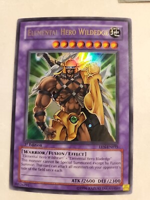 Elemental Hero Wildedge EEN-EN035 Ultra Rare 1st Edition Yugioh-image