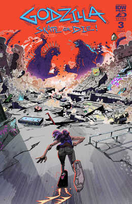 Godzilla: Skate Or Die #3 Cover A (Joyce)-image