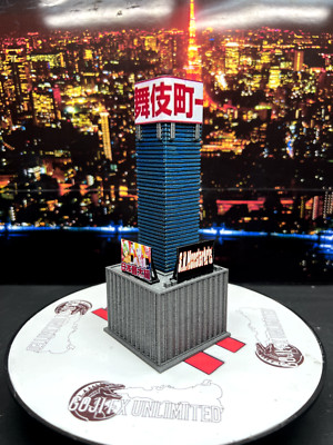 Building #004 Scaled for SH Monsterarts Hiya Gundam Godzilla Evangelion-image