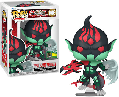 Funko POP! Animation: Yu-Gi-Oh! - Elemental Hero Flame Wingman (2024 SDCC) #1609-image