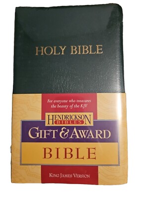 KJV Gift & Award Holy Bible Gift Bible Hendrickson Pub 2006 NEW SEALED-image
