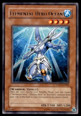 Yu-Gi-Oh! Elemental Hero Ocean #CP07-EN006 Light Play-image