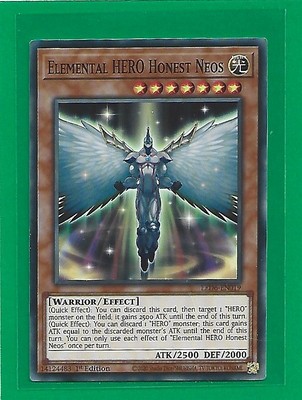 Yu-Gi-Oh! Legendary Duelists Magical Hero Elemental HERO Honest Neos #LED6-EN019-image