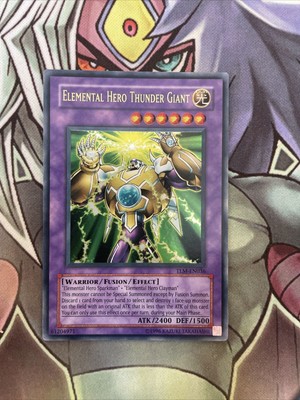 TLM-EN036 Elemental Hero Thunder Giant Ultra Rare UNL Edition NM Yugioh-image