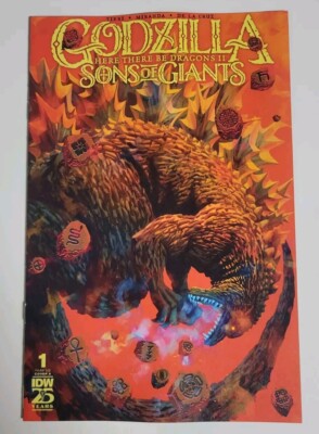 Godzilla: HTBD II-Sons of Giants #1 06/2024 VF+ Cover A IDW PUBLISHING-image