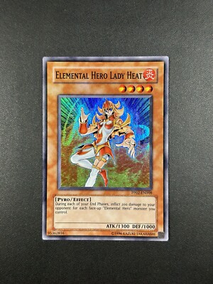 Yu-Gi-Oh! Elemental Hero Lady Heat PP02-EN008 Super Rare Near Mint-image