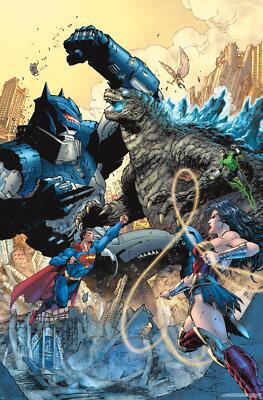 Justice League vs. Godzilla vs. Kong - Batmech - Poster-image
