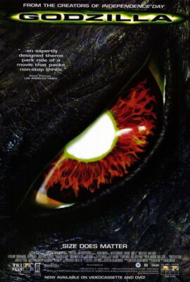 71045 Godzilla Movie Matthew Broderick, Jean Reno Wall 24x18 POSTER Print-image