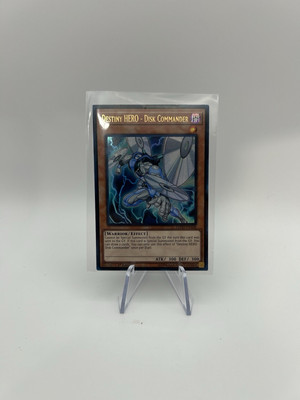 Destiny HERO - Disk Commander (LEHD-ENA08) 1st Edition - Ultra Rare - Near Mint-image