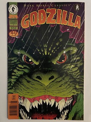 Godzilla King Of Monsters #1 Art Adams Newsstand Dark Horse Classics 1998 VF+-image