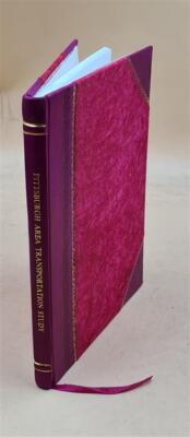 Pittsburgh Area Transportation Study Land Use Survey Manual 1960 [Leather Bound]-image