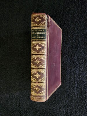 1890 Conder's Handbook To The Bible: Study Of The Holy Scriptures/C. R. Conder-image