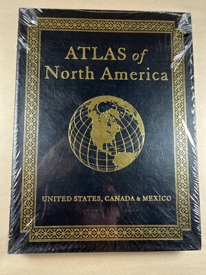 EASTON PRESS Firefly Atlas of North America, United States, Canada & Mexico-image