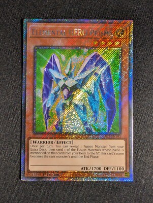 Yugioh - Elemental HERO Prisma RA03-EN193 1st Edition Platinum Secret Rare NM-image