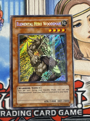 Elemental Hero Woodsman PP02-EN004 Unlimited Secret Rare DMG-image