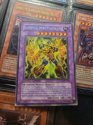 Elemental Hero Plasma Vice CT04-EN006 Secret Rare Limited Edition -image