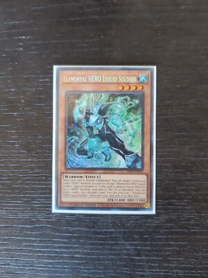 Yu-Gi-Oh! TCG Elemental HERO Liquid Soldier Legendary Duelists: Season 3...-image