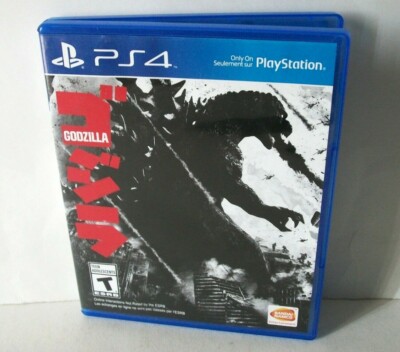 Godzilla Case Only NO GAME PlayStation 4 PS4 Empty Replacement Original Box Art-image