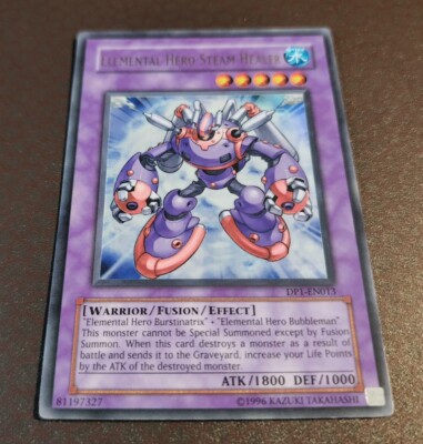Yu-Gi-Oh! Elemental HERO Steam Healer -DP1-EN013- Ultra Rare - Unlimited MP!-image