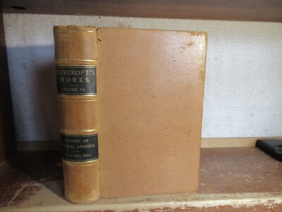 Old HISTORY OF CENTRAL AMERICA 1501-1530 Leather Book EXPLORATION COSTA RICA MAP-image