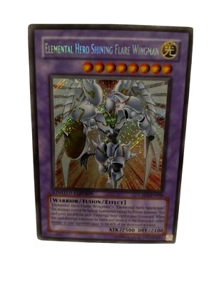 Elemental Hero Shining Flare Wingman CT03-EN004 -Secret Yu-Gi-Oh! Promo Card New-image