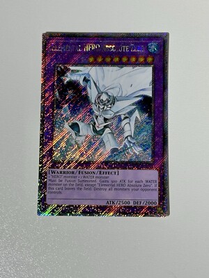 YuGiOh! TCG - Elemental HERO Abosolute Zero RA03-EN231 - Platinum Secret Rare-image