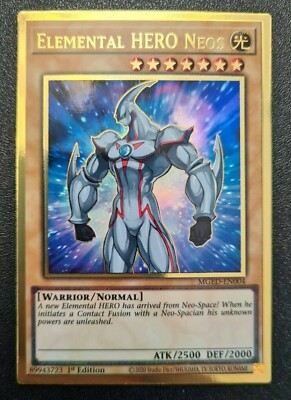 ( ELEMENTAL HERO NEOS ) - Premium Gold - MGED-EN004 - 1st - NM - Yu-Gi-Oh-image