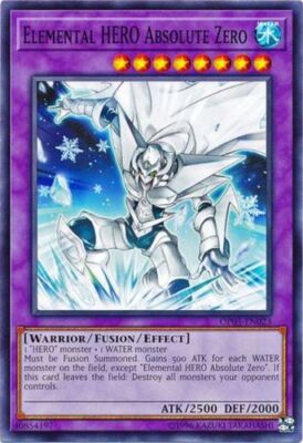 Yugioh! LP Elemental HERO Absolute Zero - OP05-EN023 - Common - Unlimited Editio-image