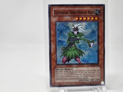 YuGiOh Elemental Hero Poison Rose PP02-EN006 Unlimited Super Rare NM-image