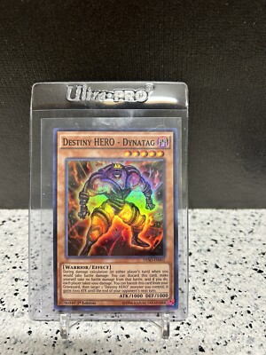 1x (M/NM) Destiny HERO - Dynatag - DESO-EN002 - Super Rare - 1st Edition  YuGiOh-image