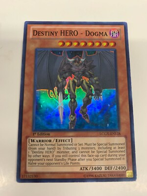 Destiny HERO - Dogma LCGX-EN128 1st Edition - YuGiOh Card - NM-image