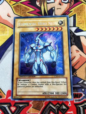 Elemental Hero Neos ct03-en001 Ltd Ed (VLP/LP) Secret Rare Yu-Gi-Oh!-image