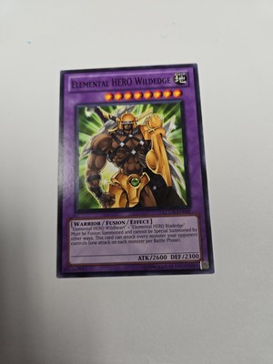 YUGIOH TCG ELEMENTAL HERO WILDEDGE LCGX-EN049 COMMON 1ST EDITION NM-image