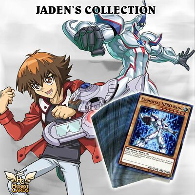 Yugioh Complete Jaden Yuki's Collection! Elemental HERO Neos + Ne *Hot* + Bonus!-image