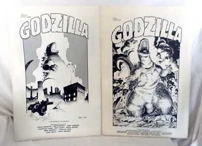 Toho GODZILLA Prints 1988 2 Packs Of 10 Art By Geary, Wald, Bissette, Warner +-image