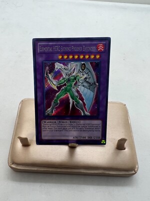 Yugioh Elemental Hero Shining Phoenix Enforcer 1st Edition 1996 LCGX-EN139 Card-image