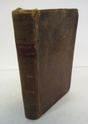 1810s A New System of Modern Geography, Newburyport Massachusetts, with Map -image