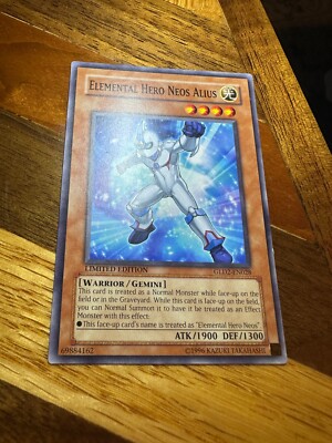 Elemental Hero Neos Alius GLD2-EN028 Limited Edition Common PL + BONUS-image