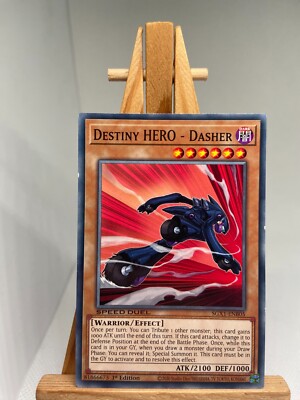 Destiny HERO - Dasher - 1st Edition SGX1-ENB05 - LP - YuGiOh-image