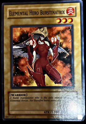 Yu-Gi-Oh! TCG Elemental Hero Burstinatrix The Lost Millenium TLM-EN002 Unlimited-image