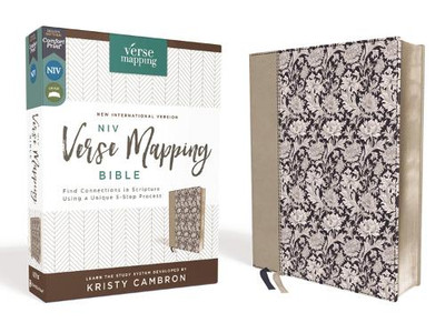 Kristy Cambron NIV, Verse Mapping Bible, Leathersoft (Leather Bound) (UK IMPORT)-image