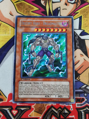 Destiny Hero - Dreadmaster dp05-en004 1st Edition (NM+) Rare Yu-Gi-Oh!-image