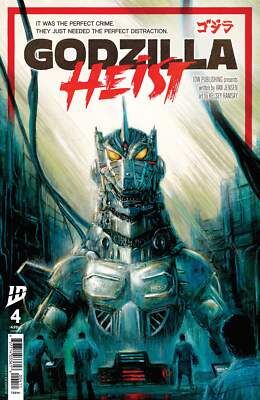 Godzilla: Heist #4 Cover A (Eggleton)-image