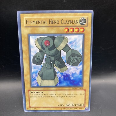 Elemental Hero Clayman DP1-EN003 - Jaden Yuki - Unlimited-image